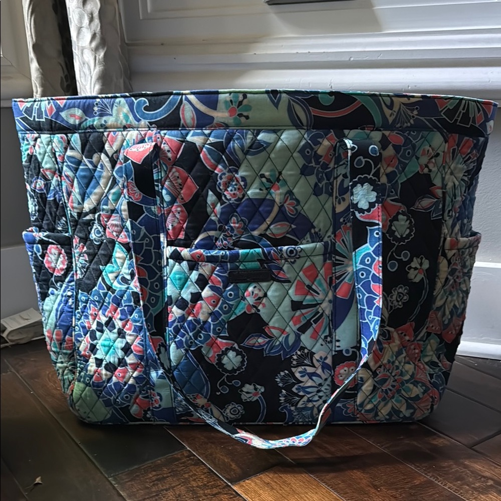 Vera Bradley Quilted Tote Bag